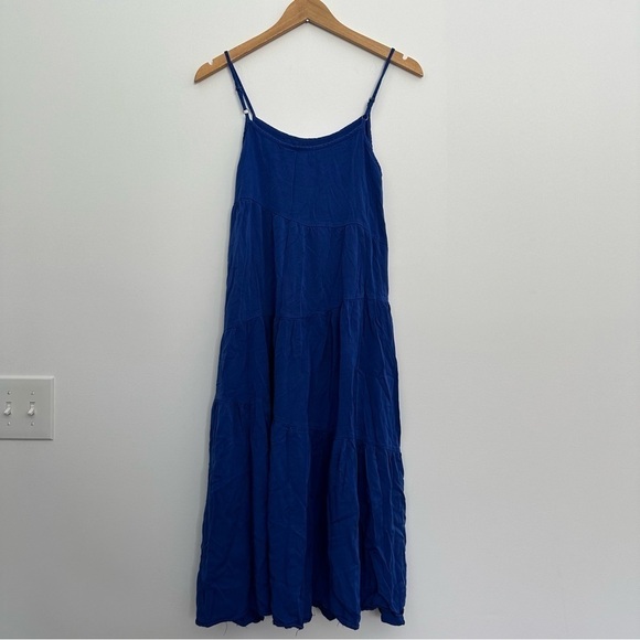 Logene royal blue three tiered maxi dress - Picture 3 of 11